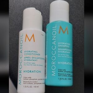 Moroccanoil Hydration Duo - White and Turquoise